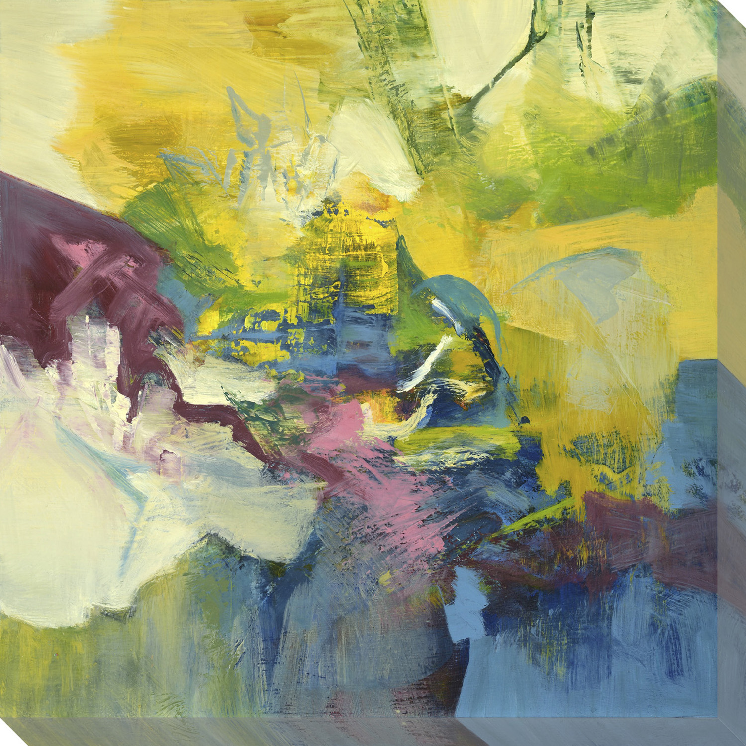 Wall Art Oh So Primary ( 16x16 ) Canvas Wall Print With No Frame Prints