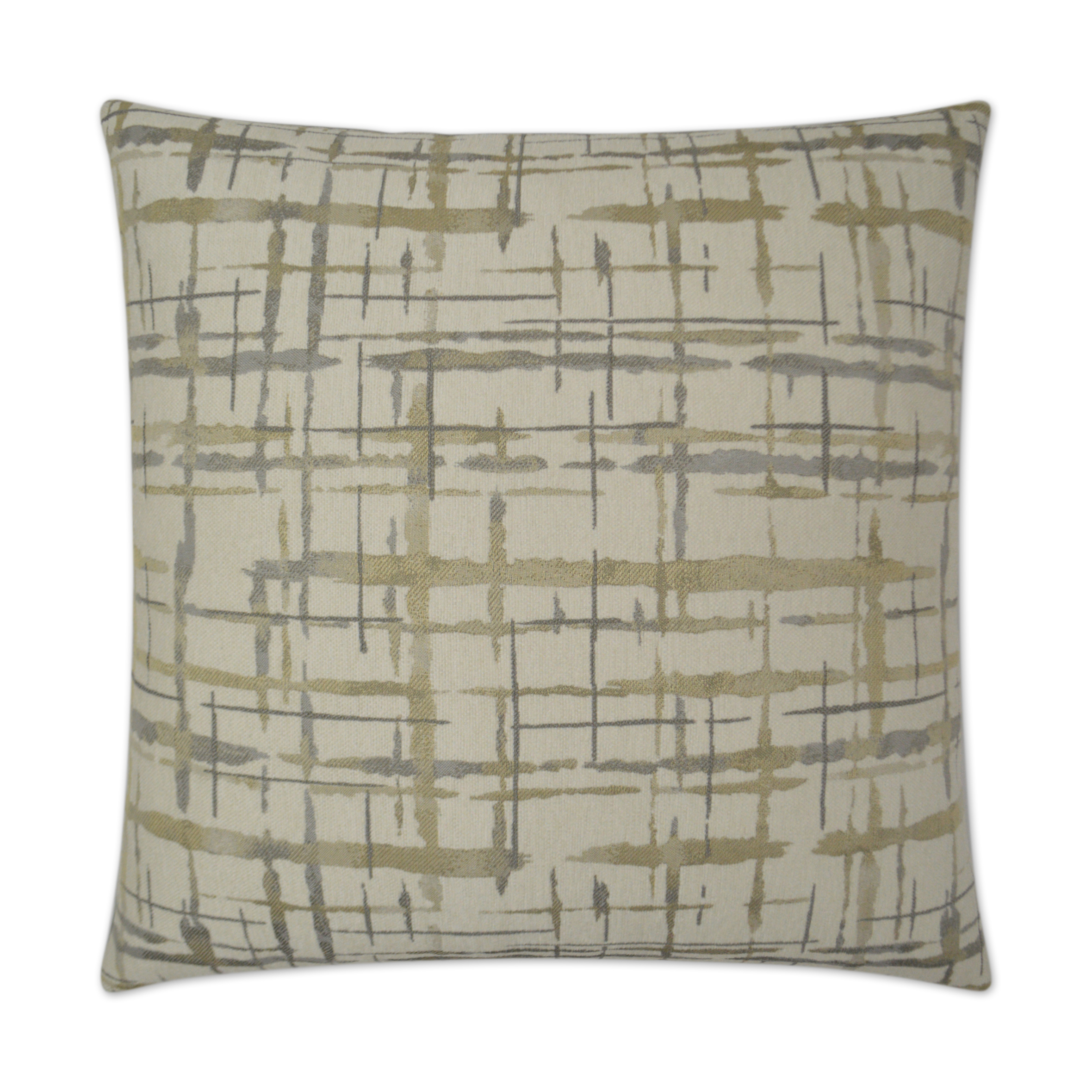 Protraction Pewter Gold,silver Throw Pillow 24 X 24 3045p Throw