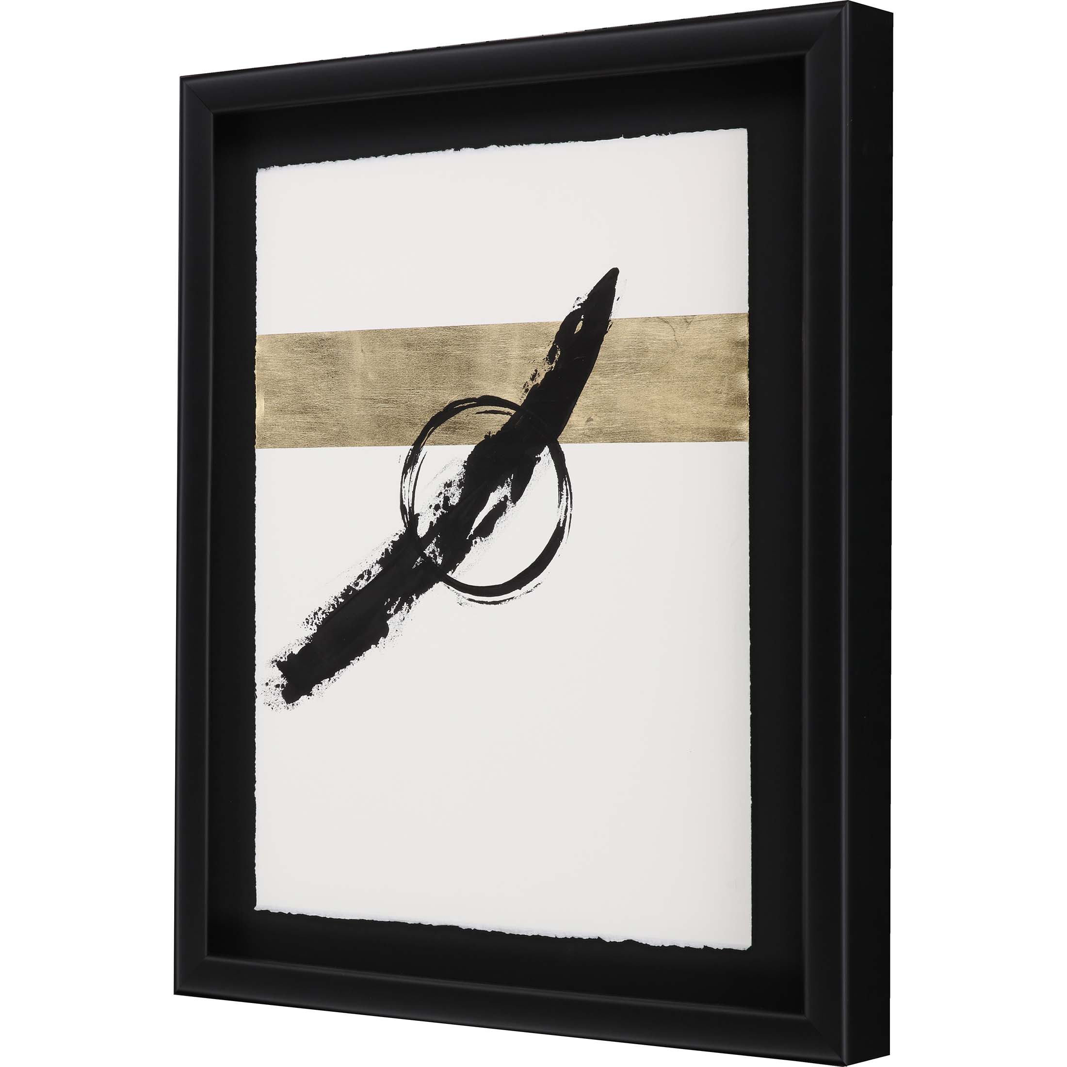 Wall Art Mockingjay I White Contemporary Geometrics Framed Art (33x27