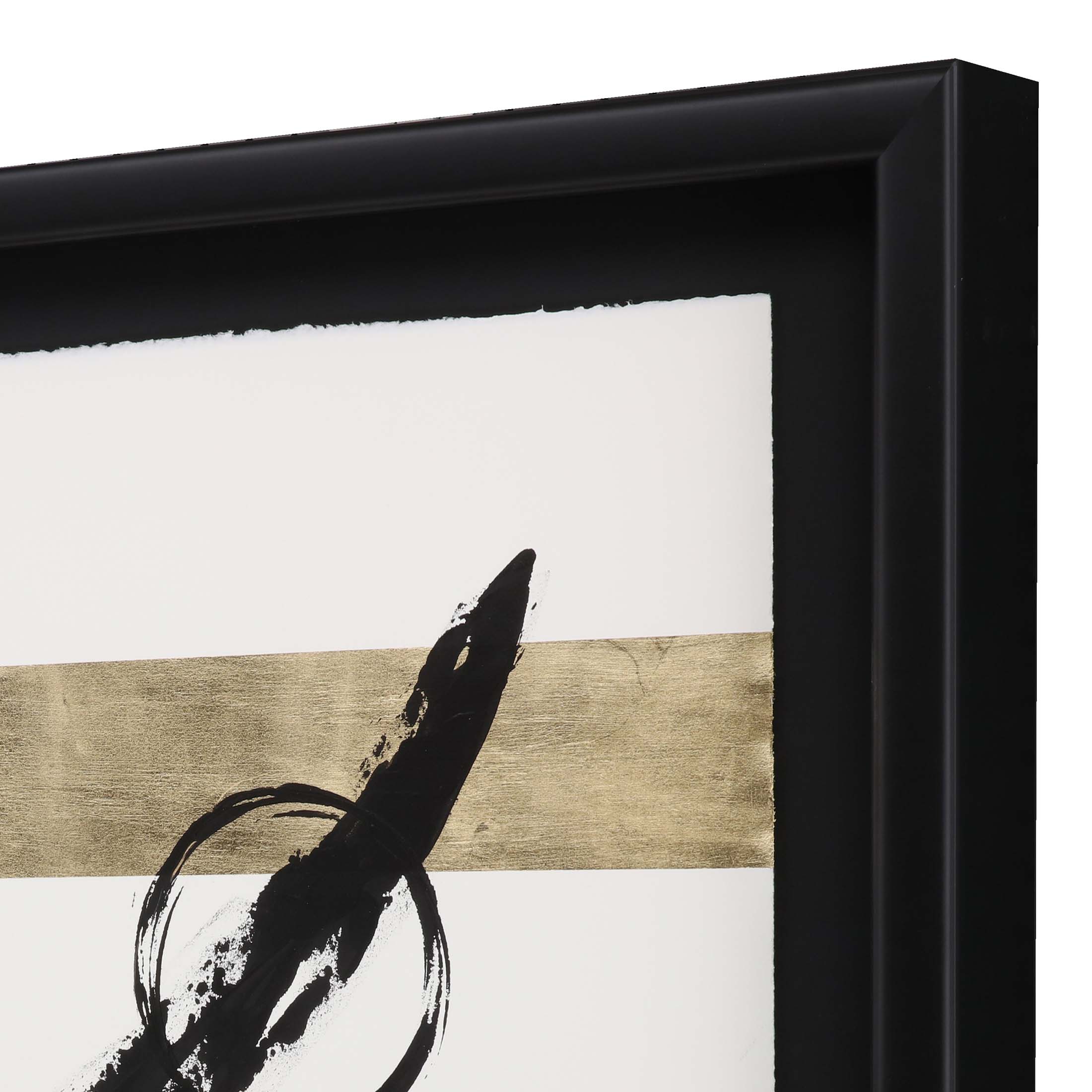 Wall Art Mockingjay I White Contemporary Geometrics Framed Art (33x27