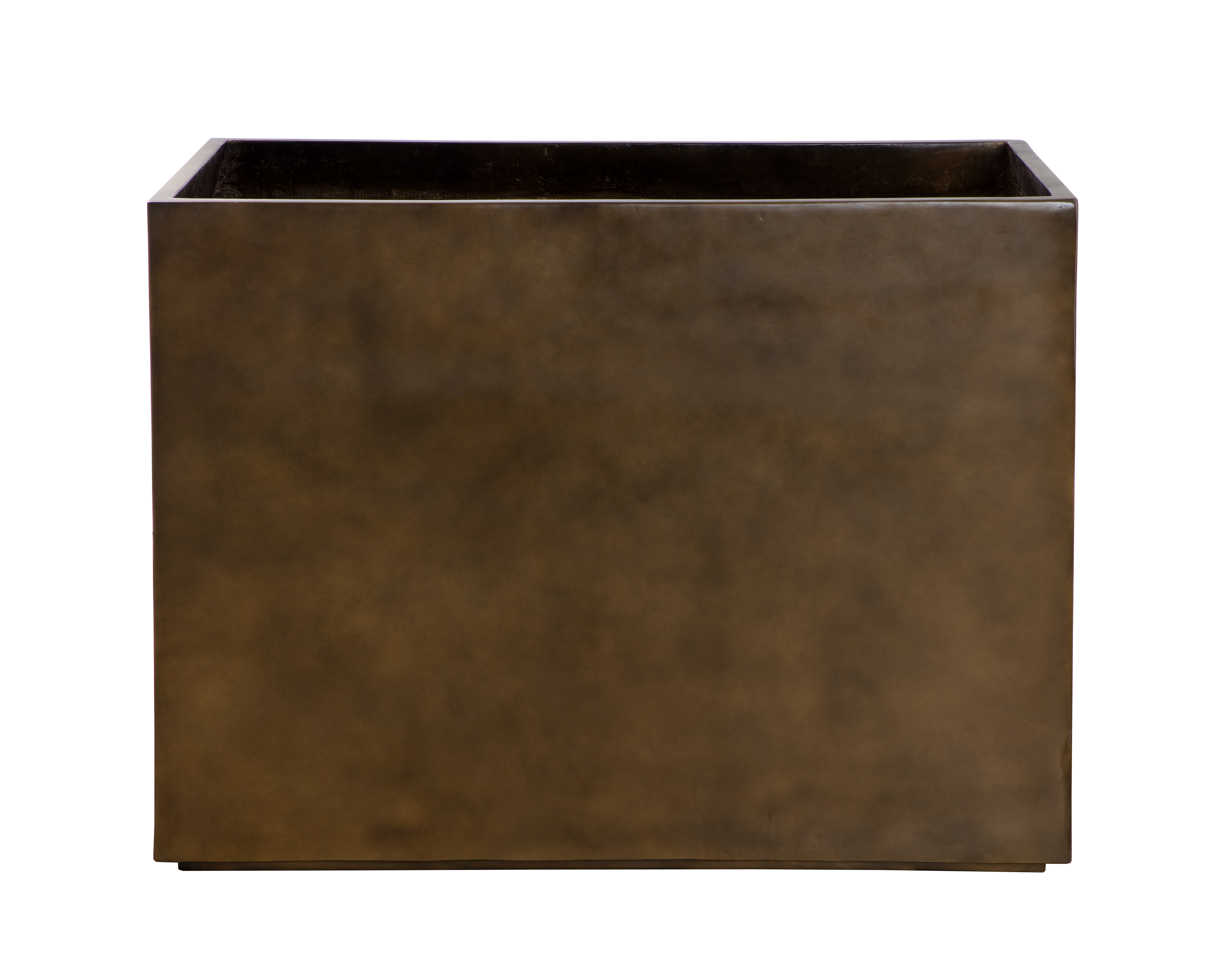 leilani planter - large - antique bronze