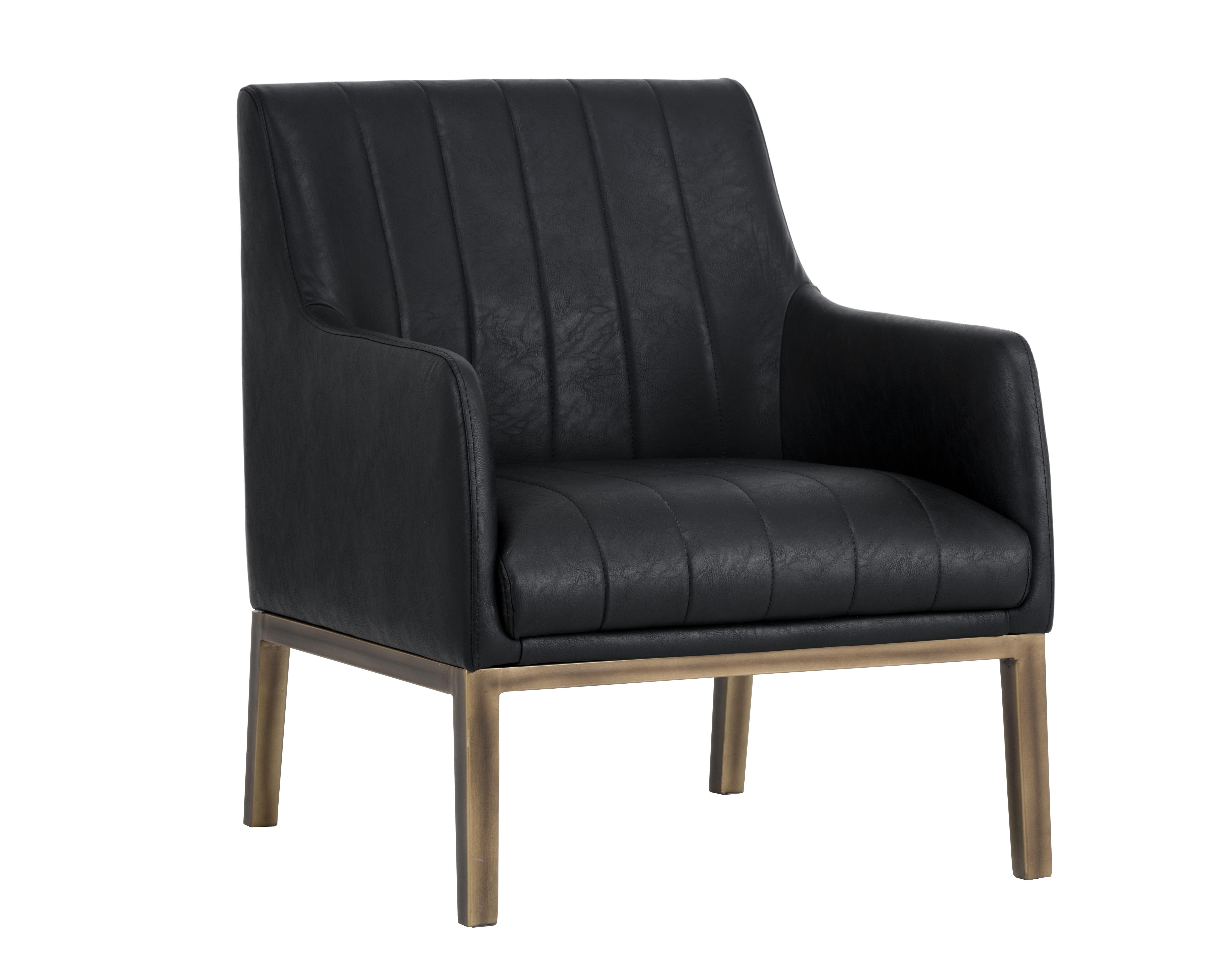 wolfe lounge chair - bravo black