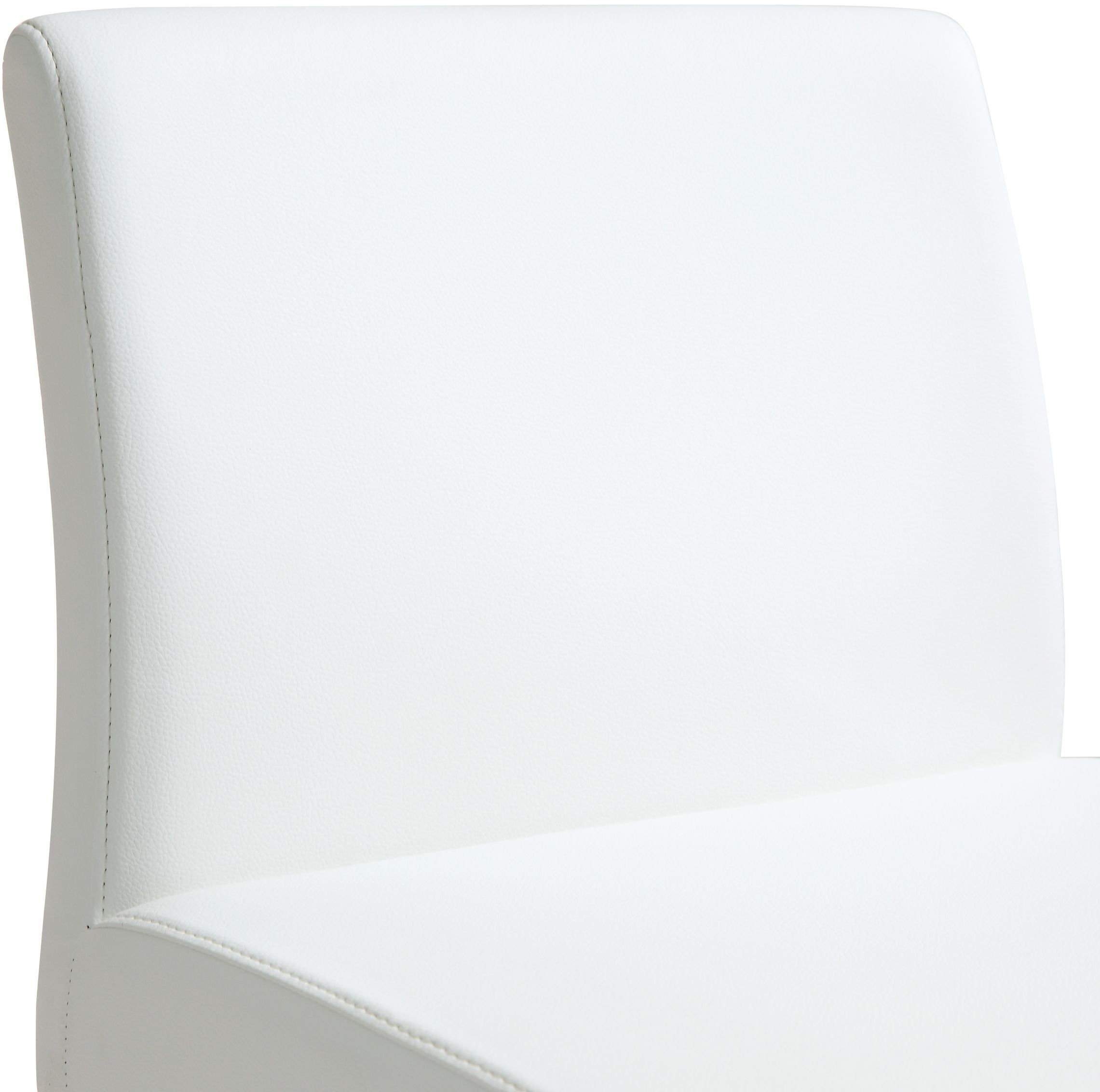 Tov Denmark White Stainless Steel Counter Stool (set Of 2), In White