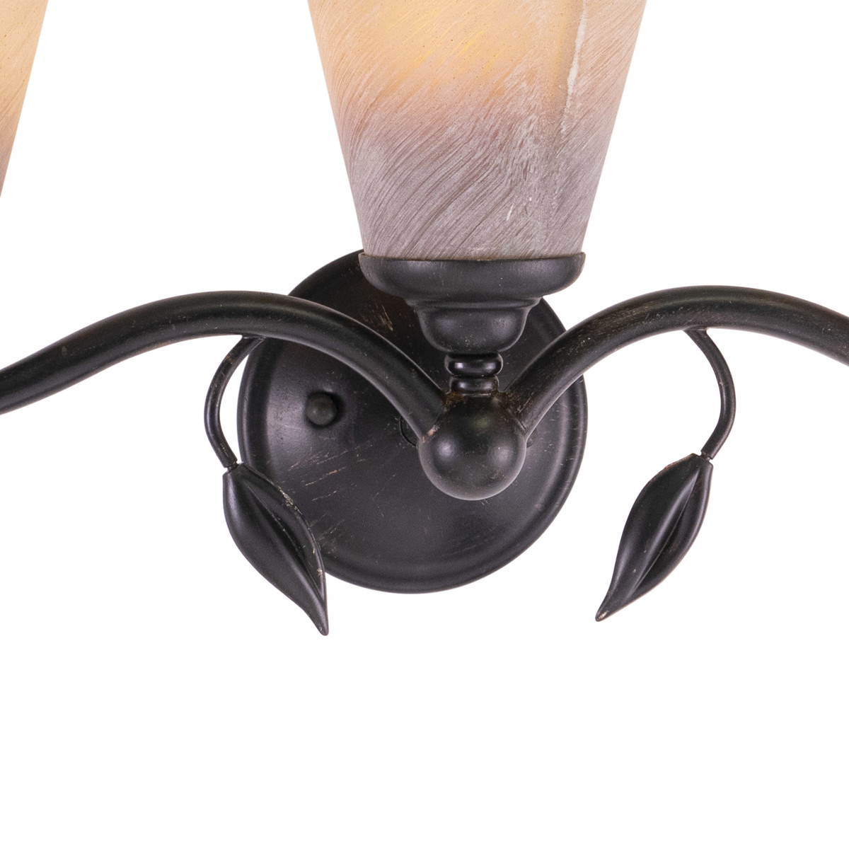 Vaxcel Capri 3 Light Bronze Rustic Vine Bathroom Vanity Fixture Cp