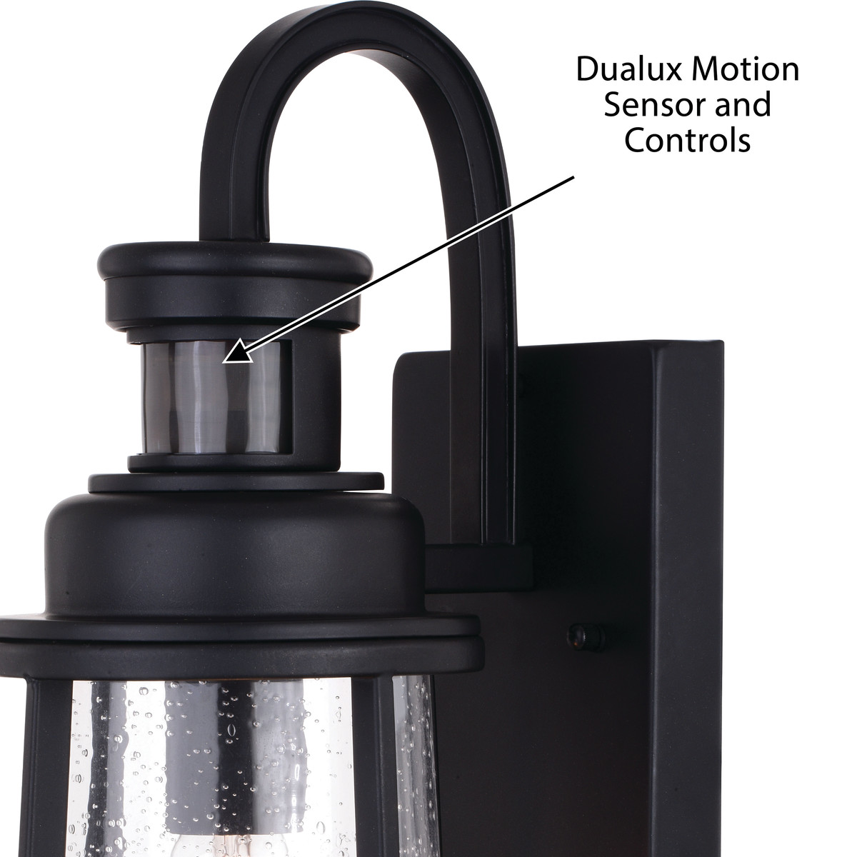 Vaxcel Coventry Bronze Motion Sensor Dusk To Dawn Outdoor Wall Light